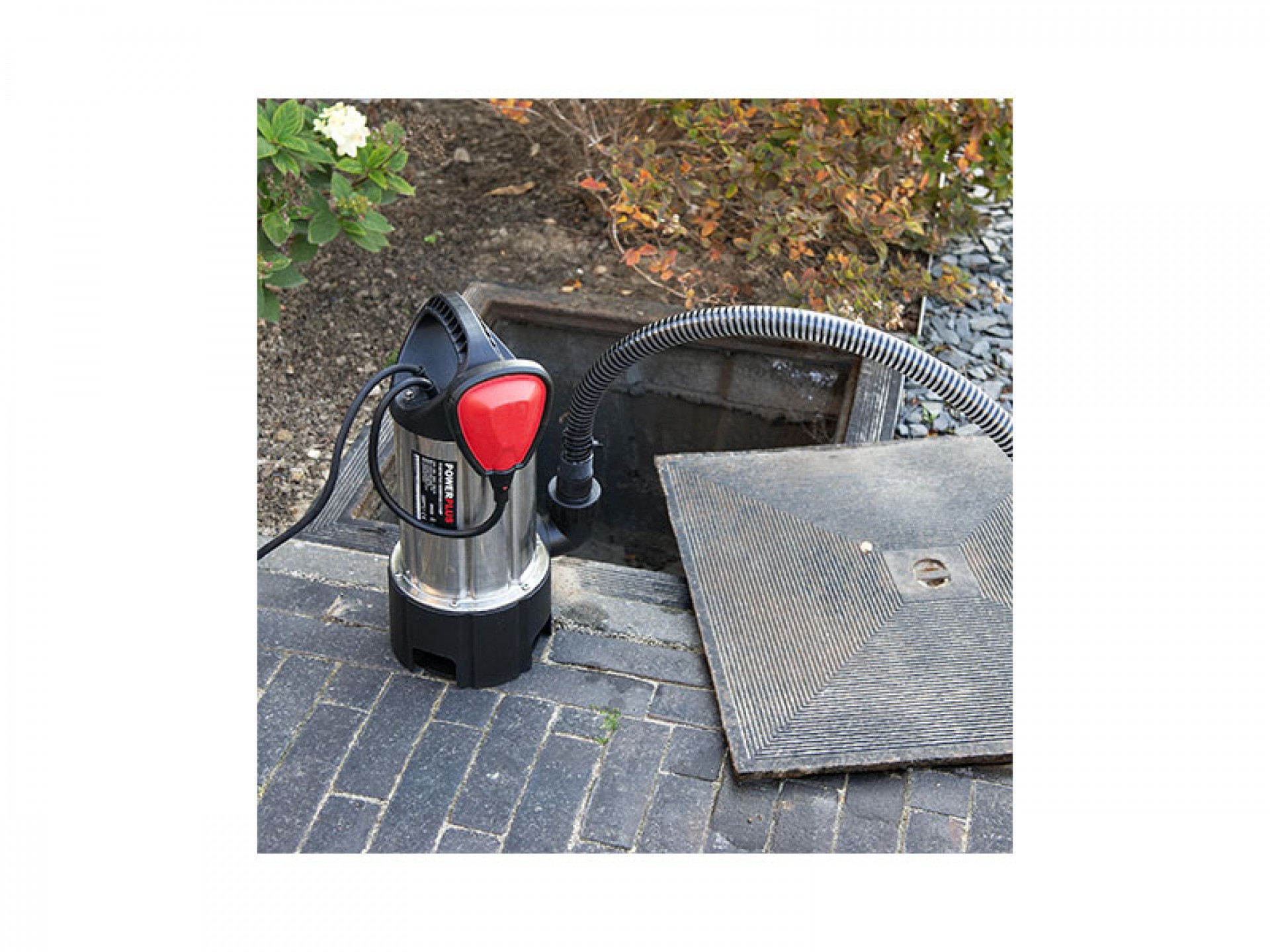 Bomba Submercível Inox Para Água Suja 900W POWERPL