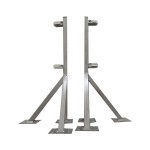 ESTENDAL DE APARAFUSAR EM INOX COM 2 RODAS ESTENDAL DE APARAFUSAR EM INOX COM 2 RODAS