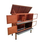 Gaiola Madeira Coelho 116x44x115 CM NATURAL HOUSE