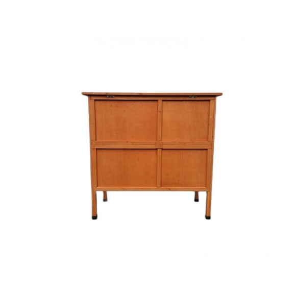 GAIOLA MADEIRA COELHO 116X44X115 CM