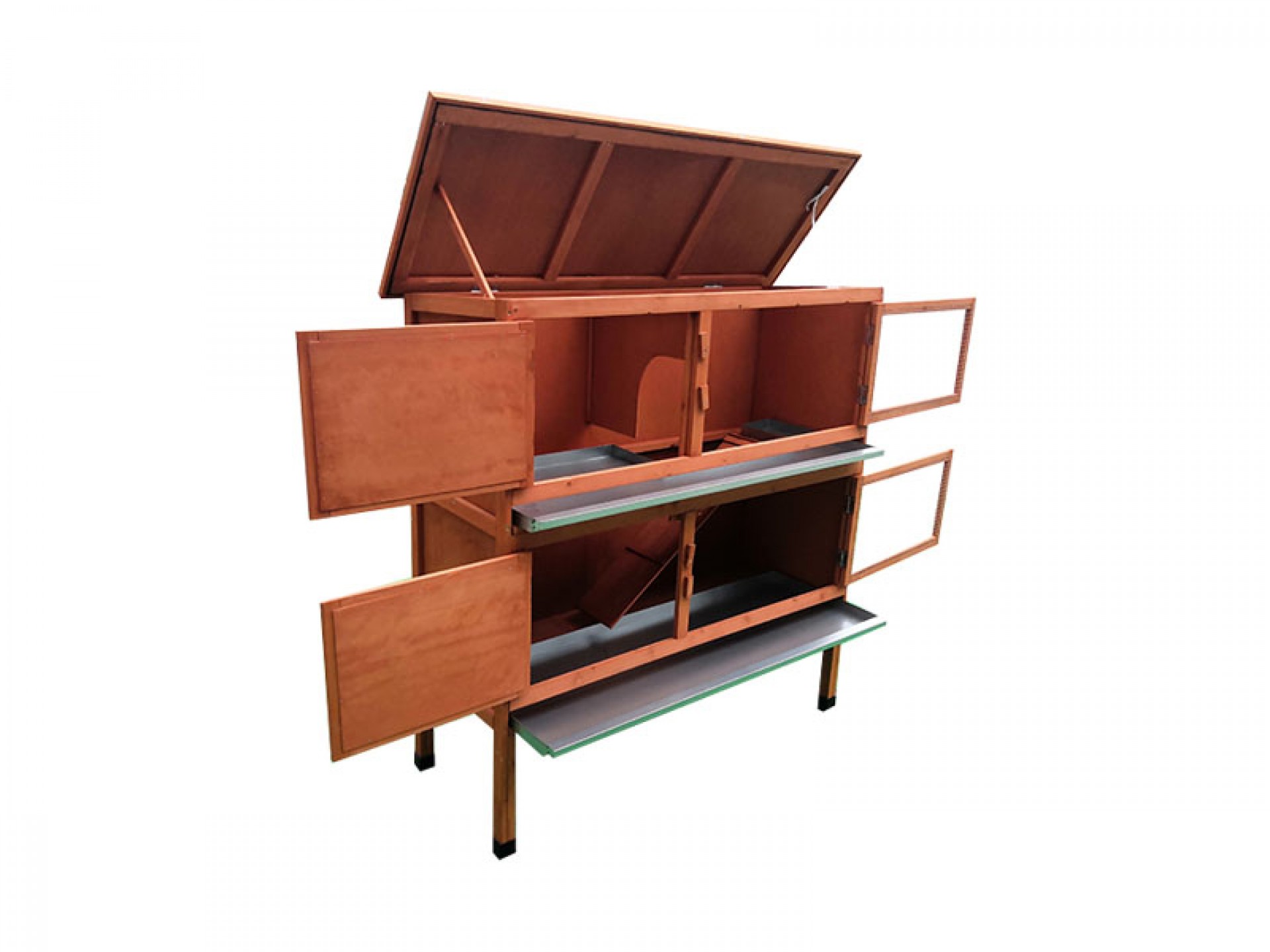 Gaiola Madeira Coelho 116x44x115 CM NATURAL HOUSE