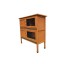 GAIOLA MADEIRA COELHO 116X44X115 CM