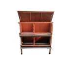 Gaiola Madeira Coelho 116x44x115 CM NATURAL HOUSE