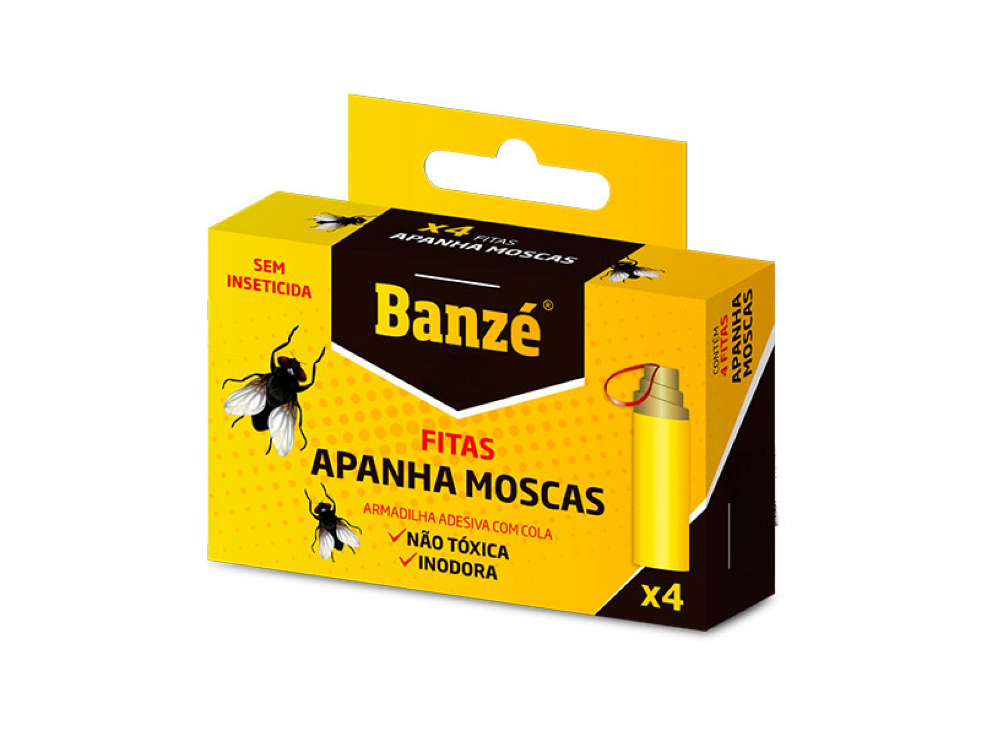 Fita Apanha Moscas 4 UN BANZÉ