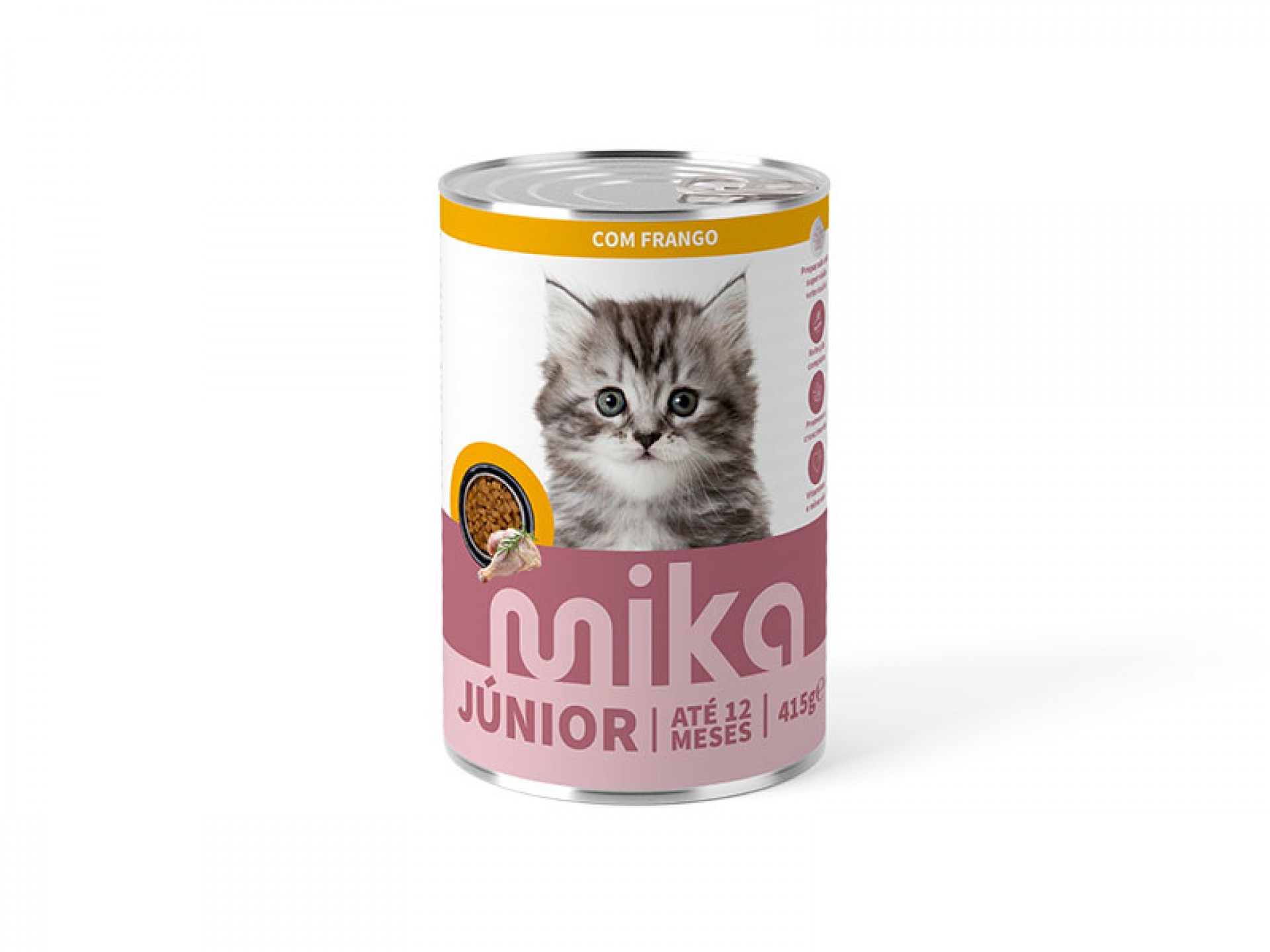 ALIMENTO HÚMIDO PARA GATINHO FRANGO MOLHO 410 G