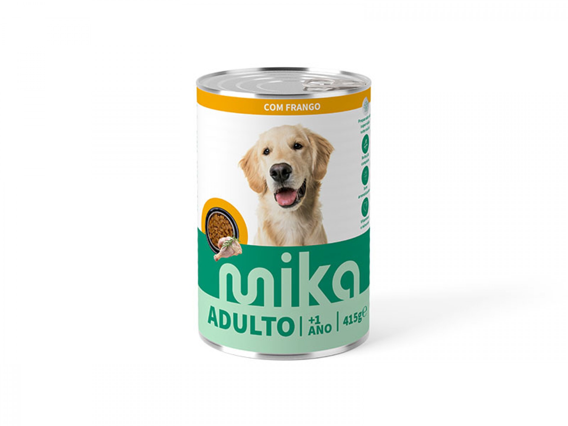 ALIMENTO HÚMIDO PARA CÃO FRANGO MOLHO 415 G