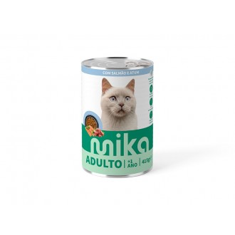 ALIMENTO HMIDO PARA GATO SALMO E ATM MOLHO 410 G