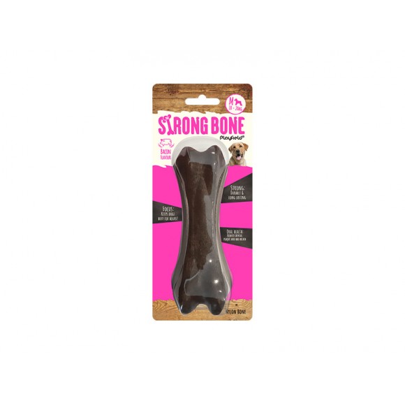 Brinquedo Para C�o Osso De Bacon 15CM PLAYFIELD