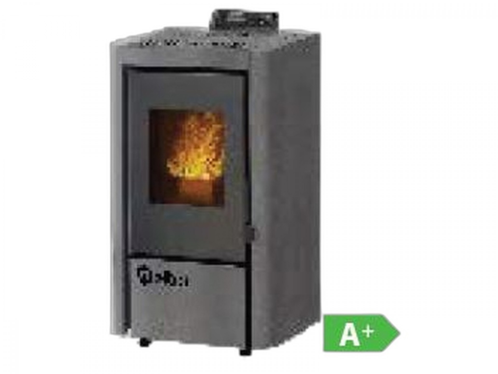 Salamandra pellets Capri 13KW CINZA