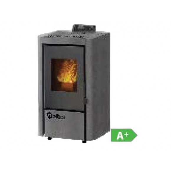 Salamandra pellets Capri 13KW CINZA