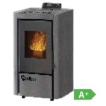 Salamandra pellets Capri 13KW CINZA