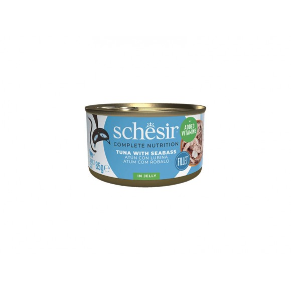 Alimento Hmido Para Gato Atum/Robalo 85 G SCHESIR