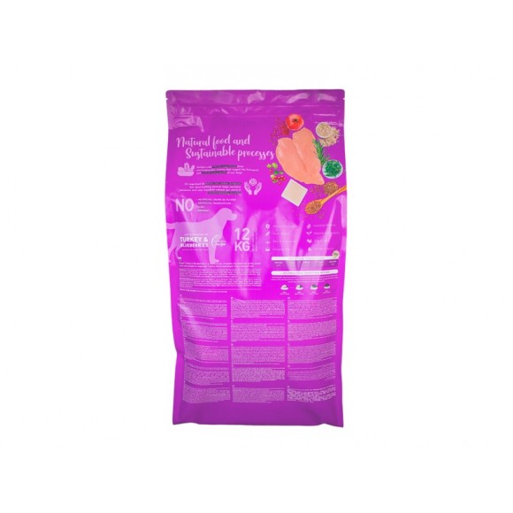 Alimento Seco Para C�o Per� E Mirtilo 12 KG WEEGO