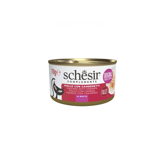 Alimento Hmido  Gato Frango/Gambas 70 G SCHESIR