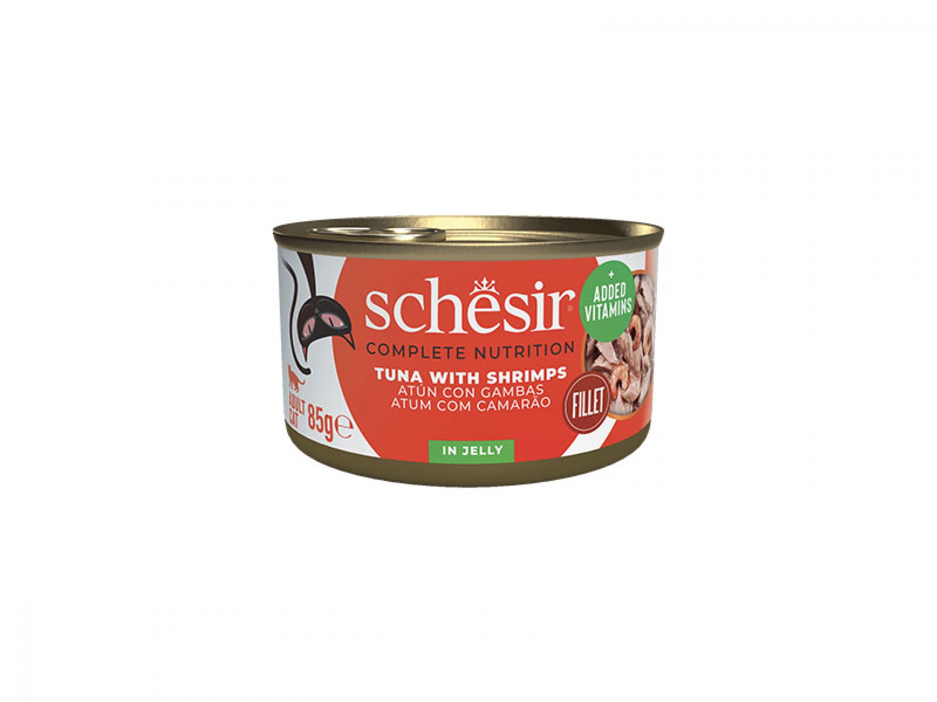 Alimento Húmido Gato Atum E Gambas 85 G SCHESIR