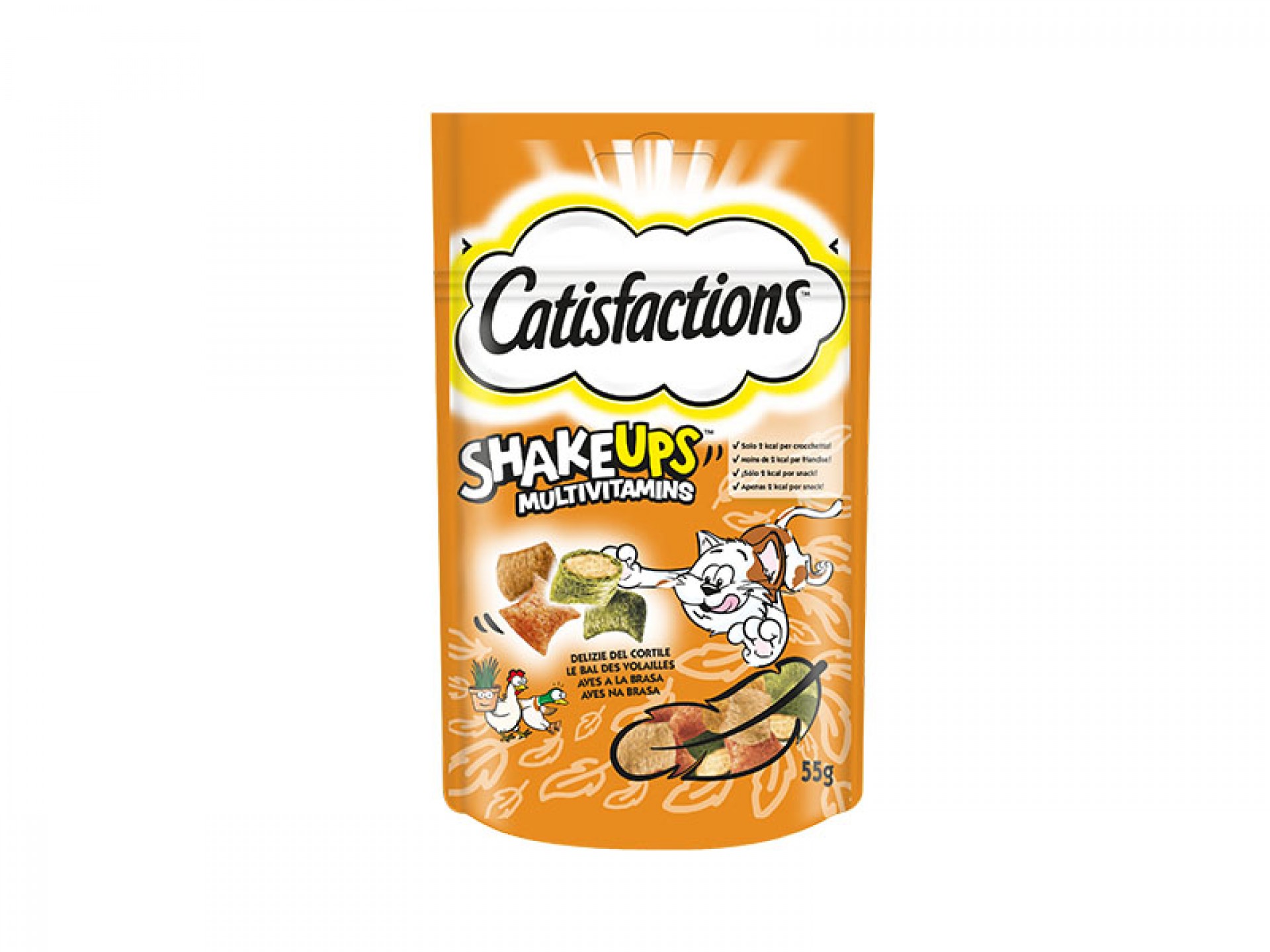 SNACK PARA GATO SHAKE UP BARBEQUE 55 G