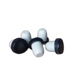 Rolha Colmatada Branca Encapsulada 5/6 Preto 100UN