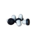 Rolha Colmatada Branca Encapsulada 5/6 Preto 100UN