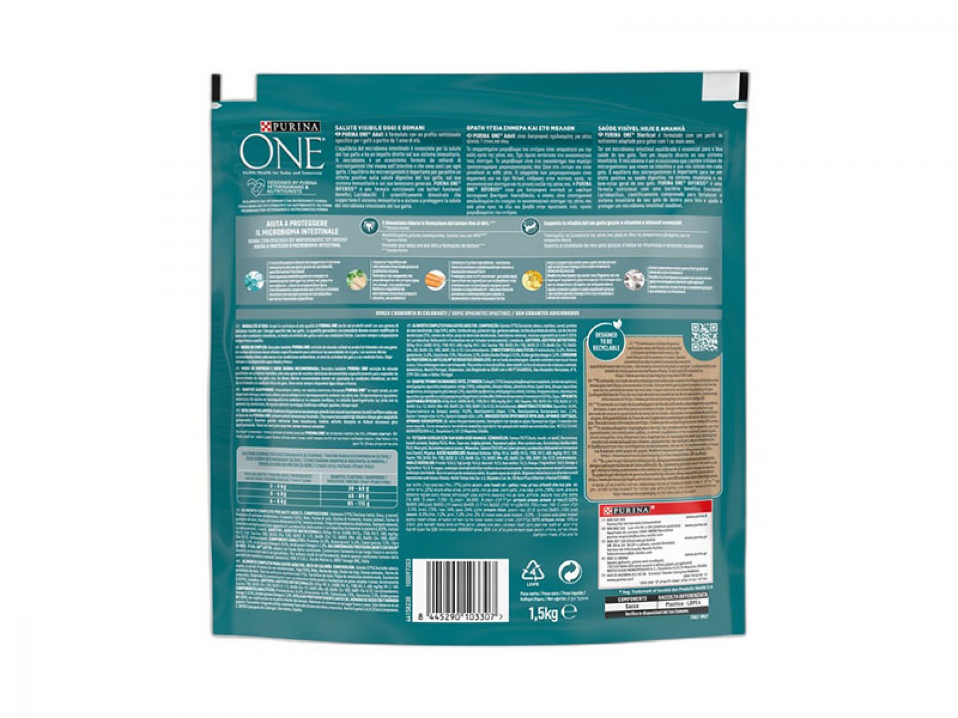 ALIMENTO SECO PARA GATO ADULTO SALMÃO 1,5 KG