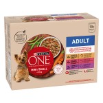Alimento Húmido Cão Adulto Mini 10X85 G PURINA ONE Alimento Húmido Cão Adulto Mini 10X85 G PURINA ONE