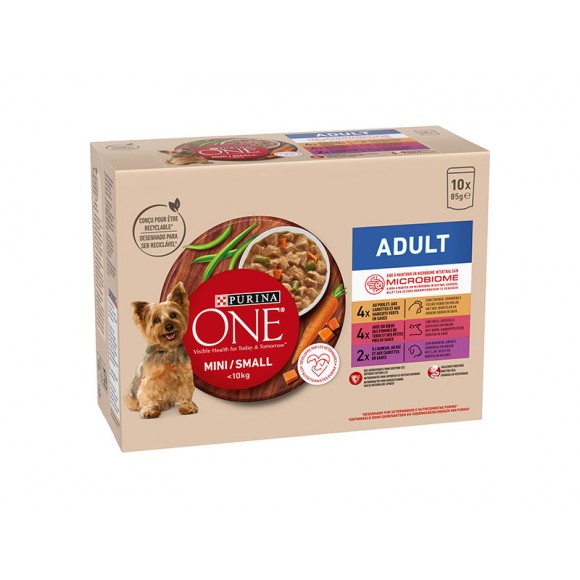 ALIMENTO HMIDO PARA CO ADULTO MINI PACK
