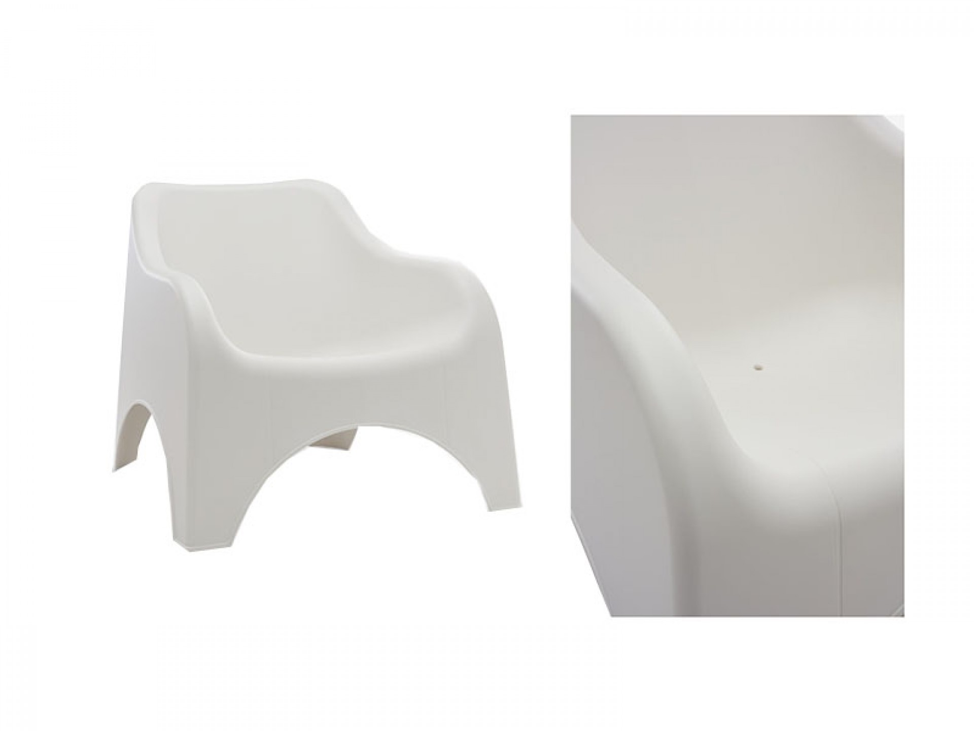 Cadeirão Nuvola Branco PROGARDEN