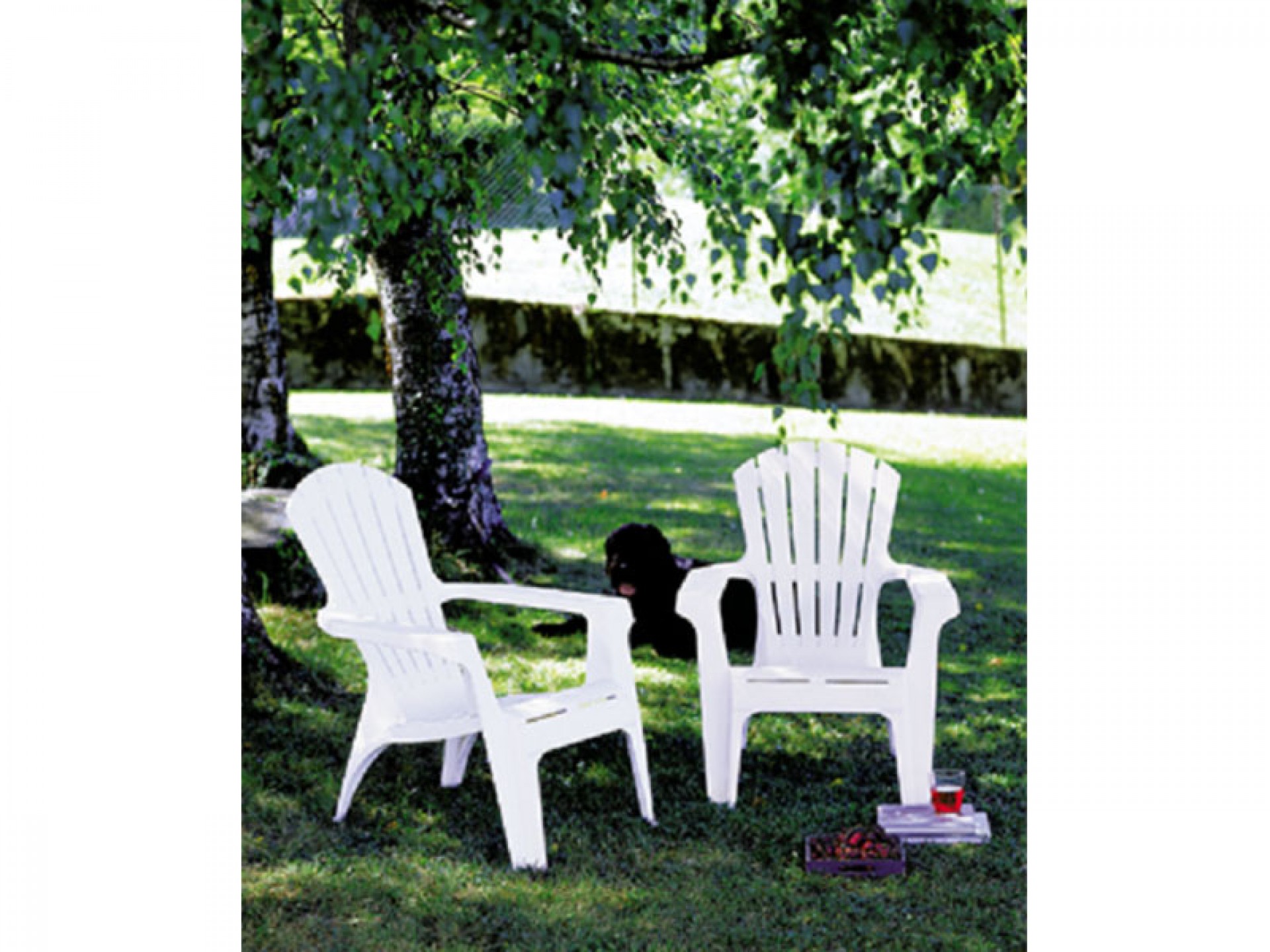 Cadeira Dolomiti Branca PROGARDEN