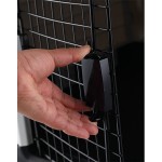 Casota Plástica Com Porta Cinza 62X62X61 CM Casota Plástica Com Porta Cinza 62X62X61 CM