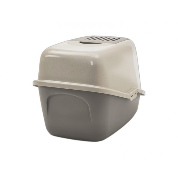 WC RECICLADO HAPPY PLANET CINZA 56X39X38,5CM