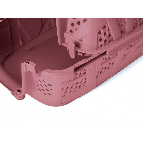 TRANSPORTADORA CARRY ROSA 48,5X34X32 CM