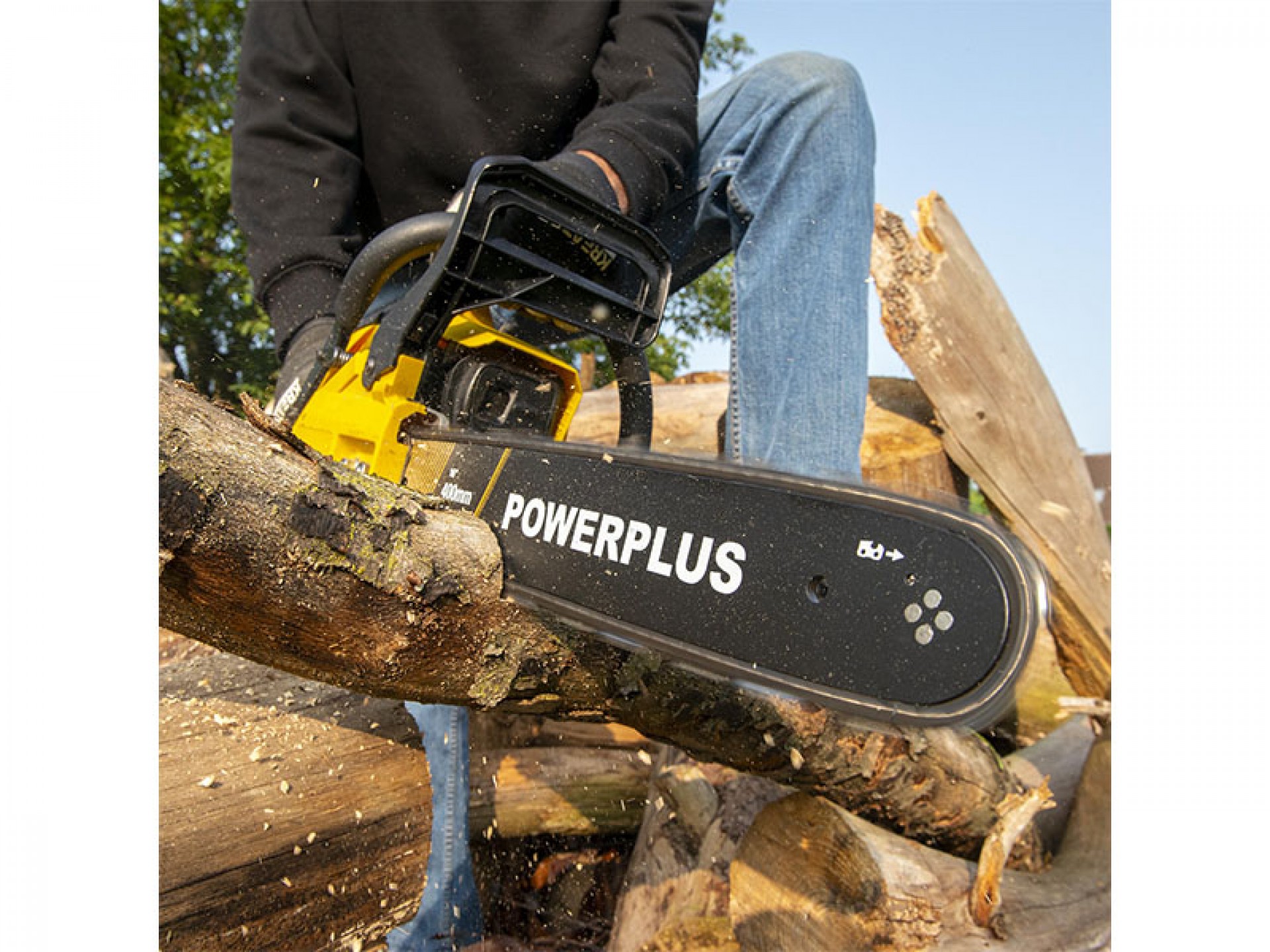 Motosserra 400 MM 37.2CC POWERPLUS