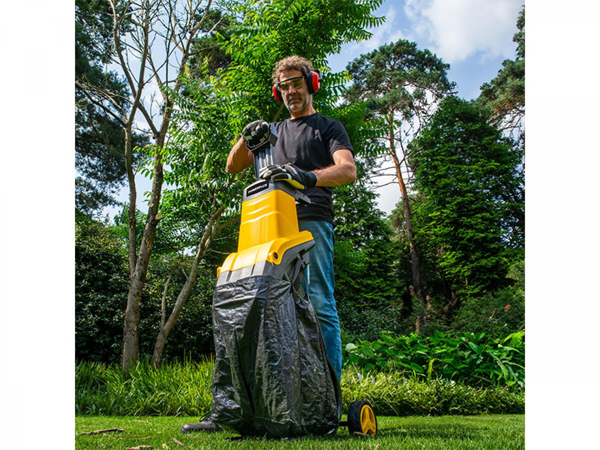 Triturador Madeira 2500W POWERPLUS