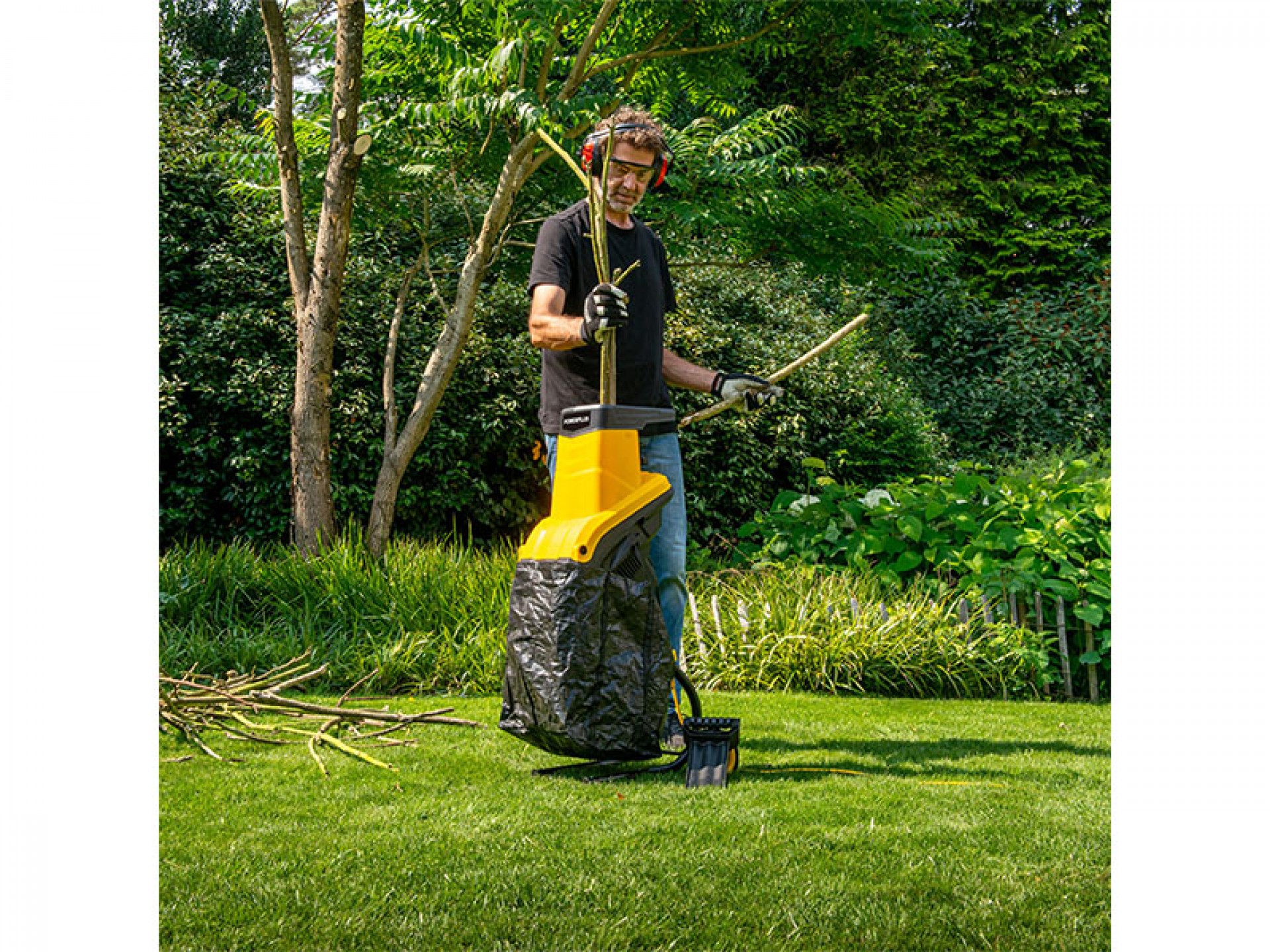 Triturador Madeira 2500W POWERPLUS