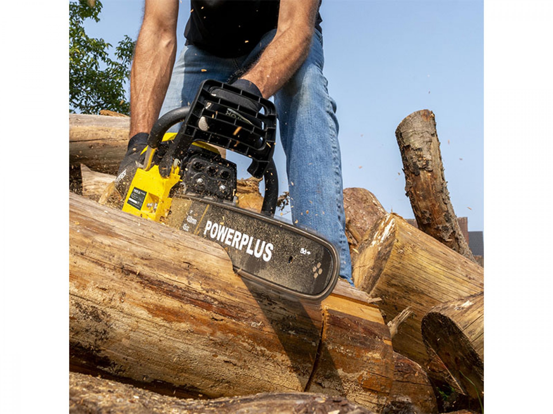 Motosserra 45CC 450 MM POWERPLUS