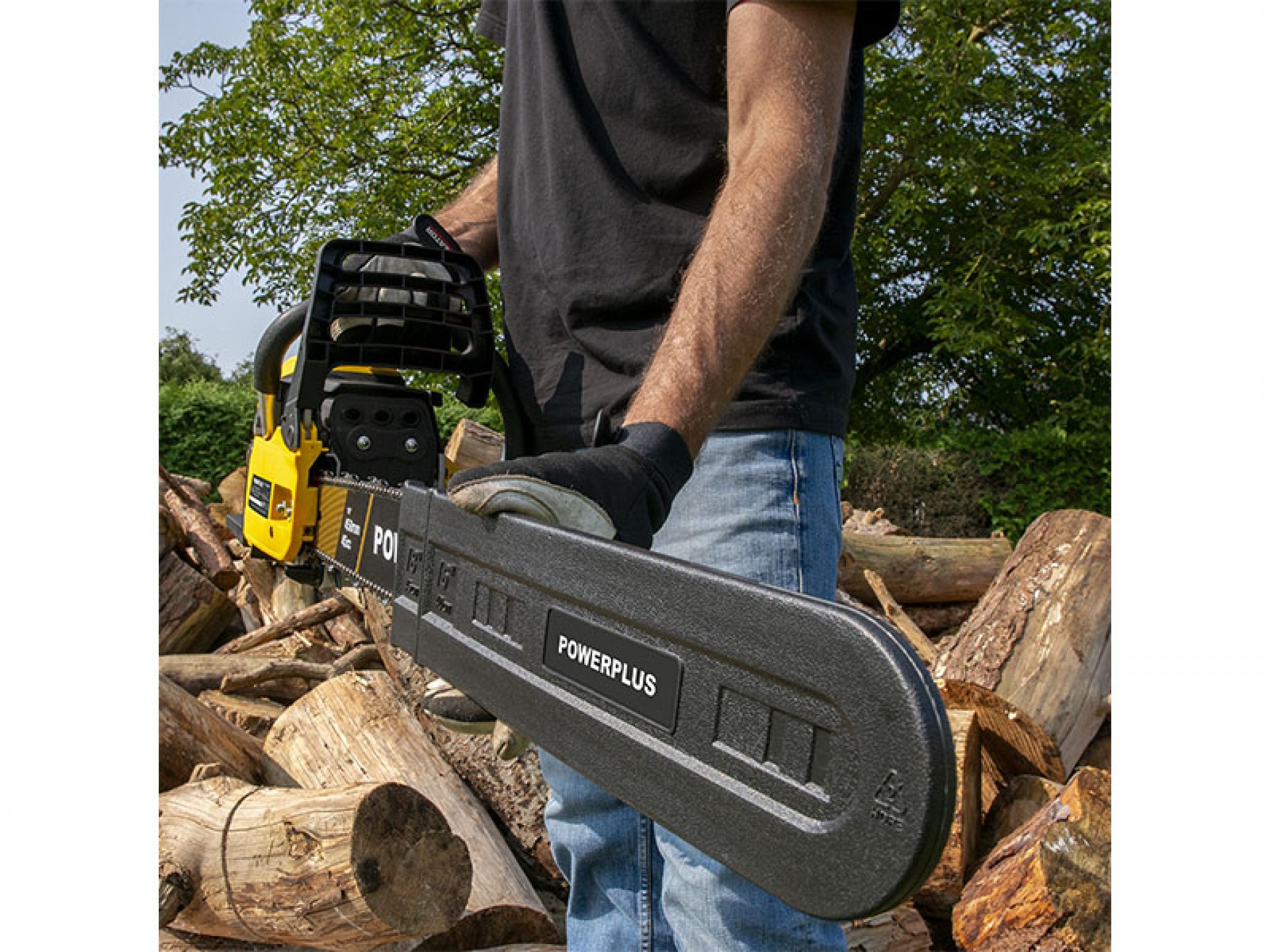 Motosserra 45CC 450 MM POWERPLUS