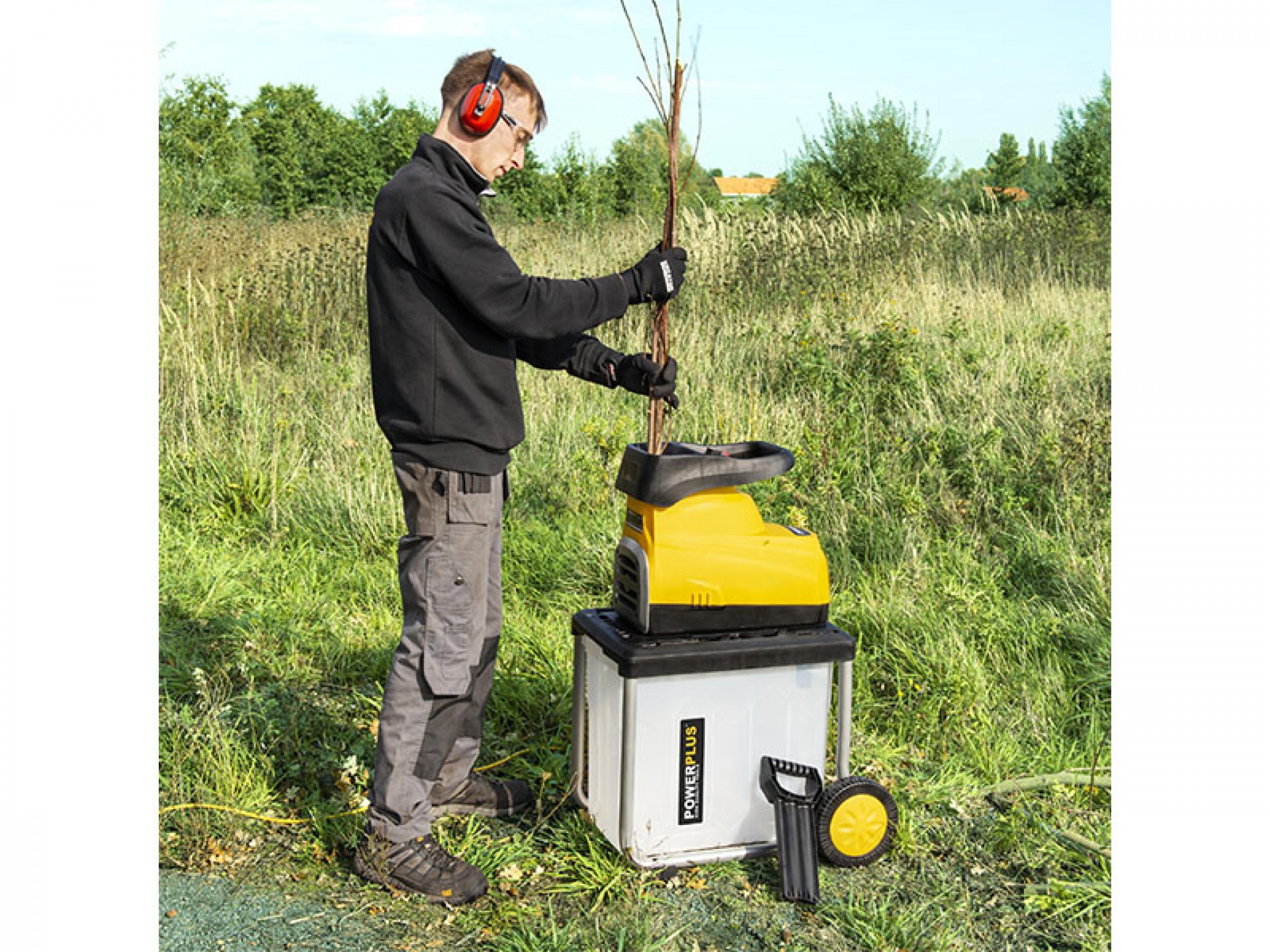 Triturador Jardim 2800W POWERPLUS