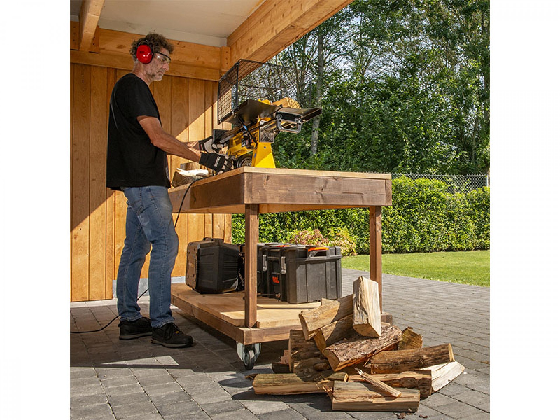 Rachador de Lenha 3,6T POWERPLUS