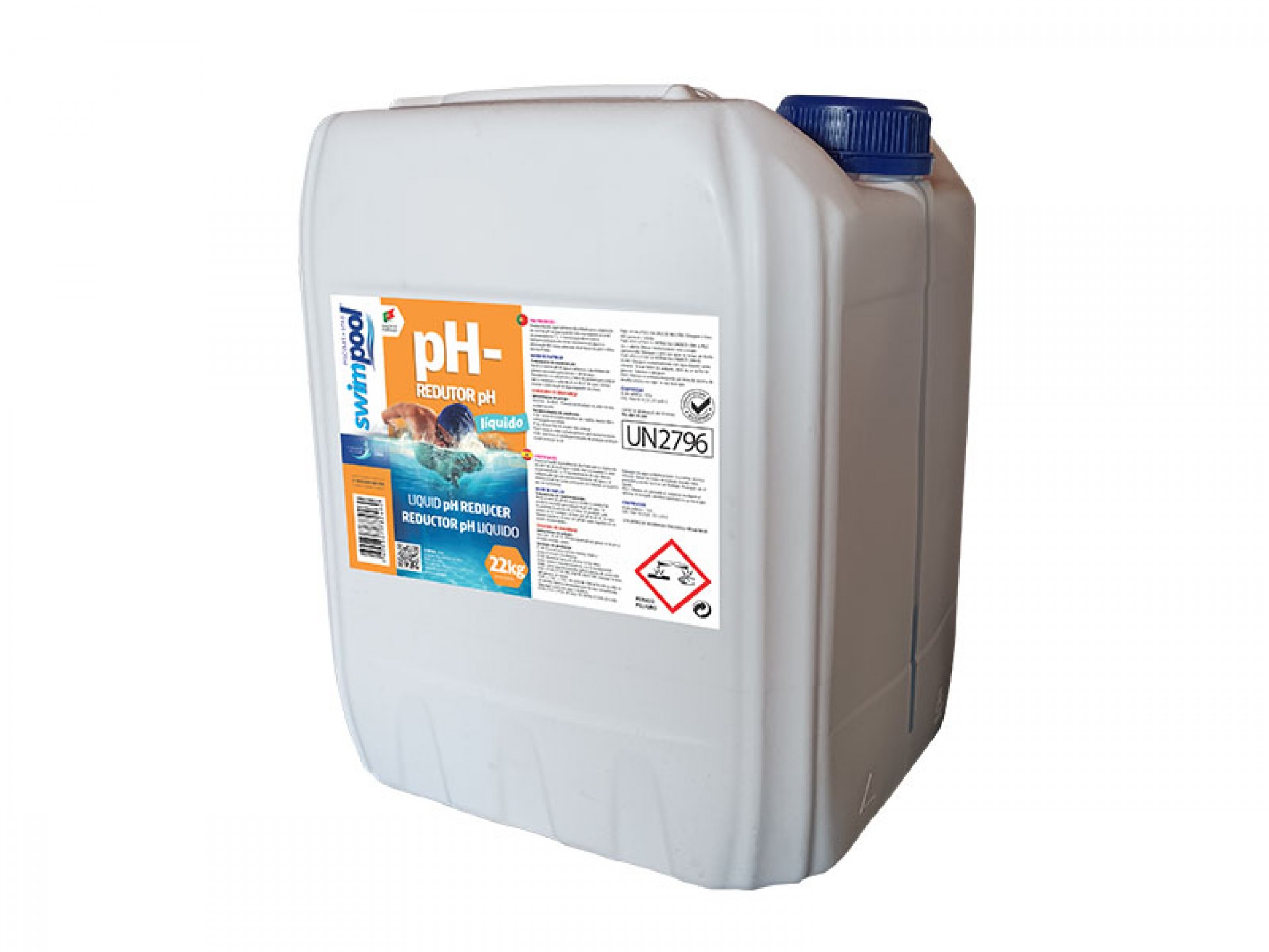 REGULADOR PH- SWIMPOOL 22KG