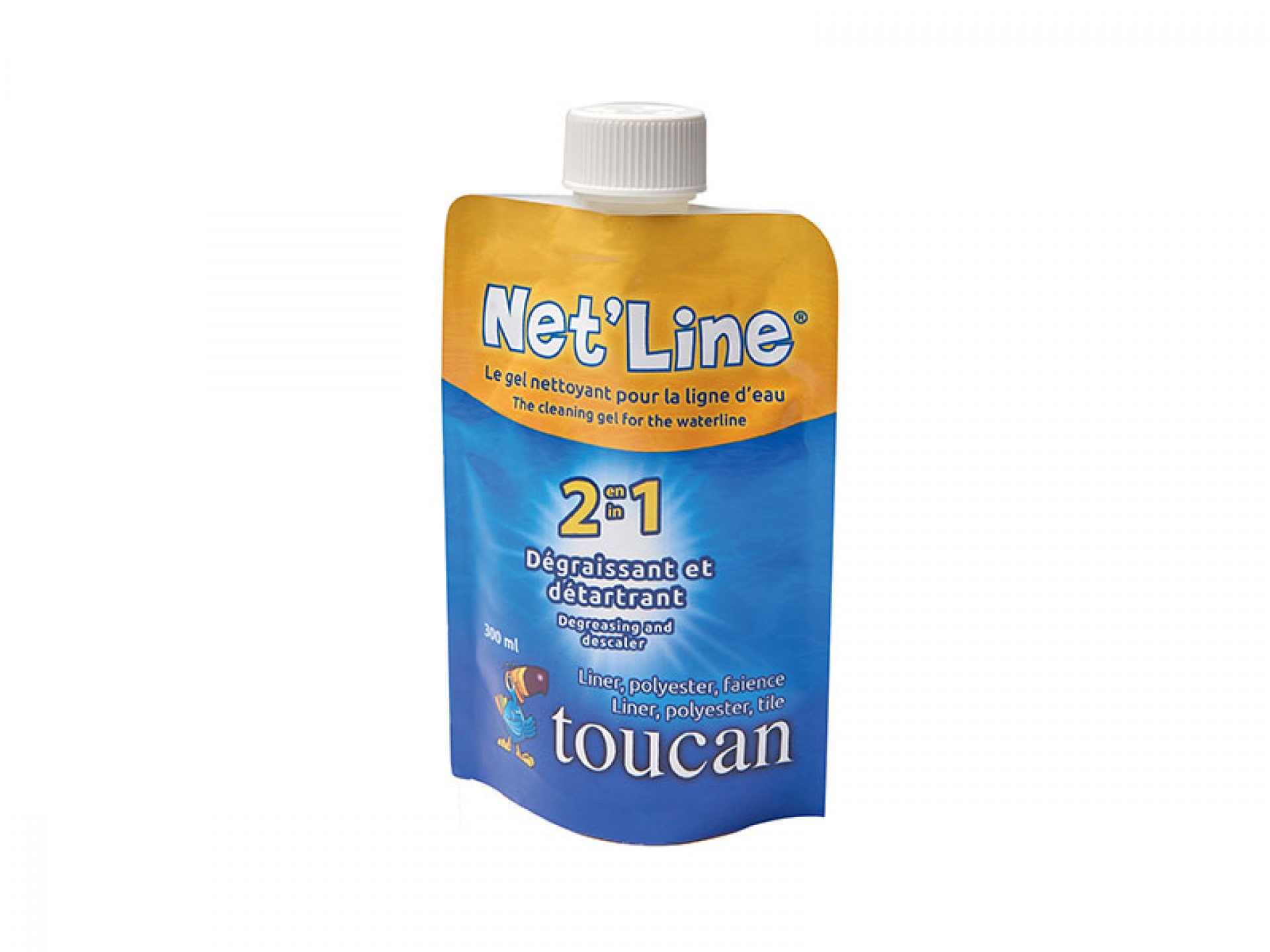 Gel Linha Água Net Line 300ML TOUCAN