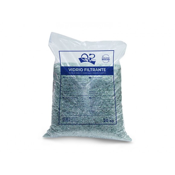 SACO DE VIDRO FILTRANTE 20KG