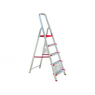 ESCADOTE DE ALUMINIO 5 DEGRAUS CERTIFICADO 12CM