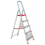 ESCADOTE DE ALUMINIO 5 DEGRAUS CERTIFICADO 12CM