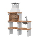 Churrasqueira Vagos + Bancada + Lava Lou�a + Torne