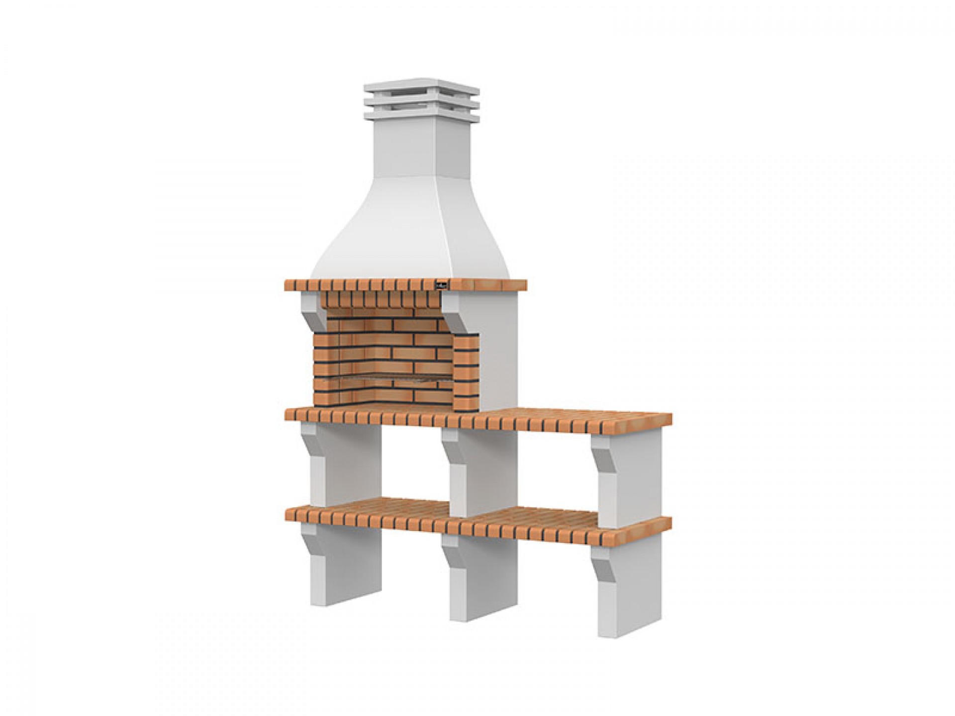 Churrasqueira Barcelos + Bancada