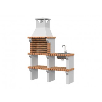 Churrasqueira Vagos + Bancada + Lava Lou�a + Torne