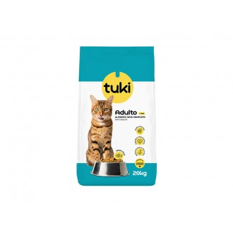 Alimento Seco Para Gato Peixe 20 KG TUKI
