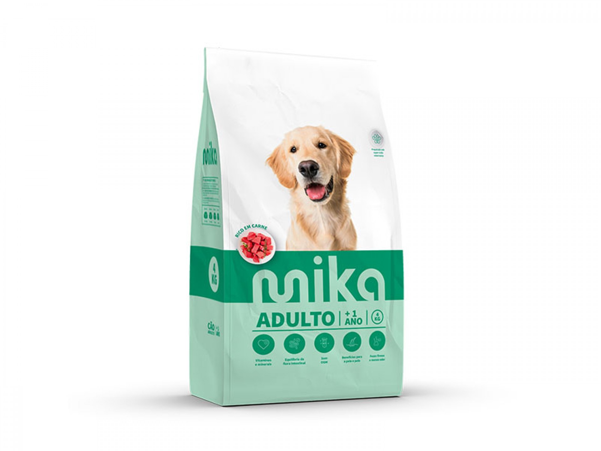 Alimento Seco Para Cão Manutenção 4 KG MIKA
