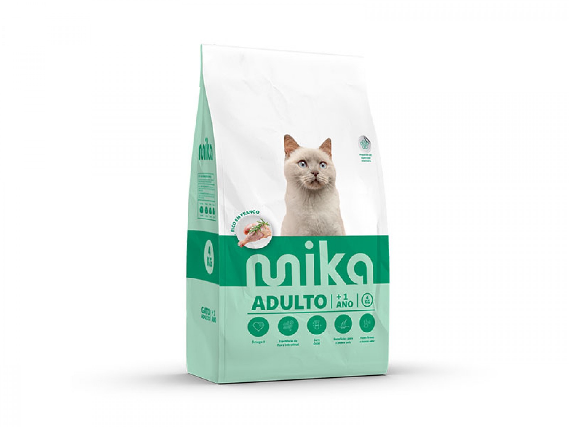 Alimento Seco Para Gato Adulto Carne 4 KG MIKA