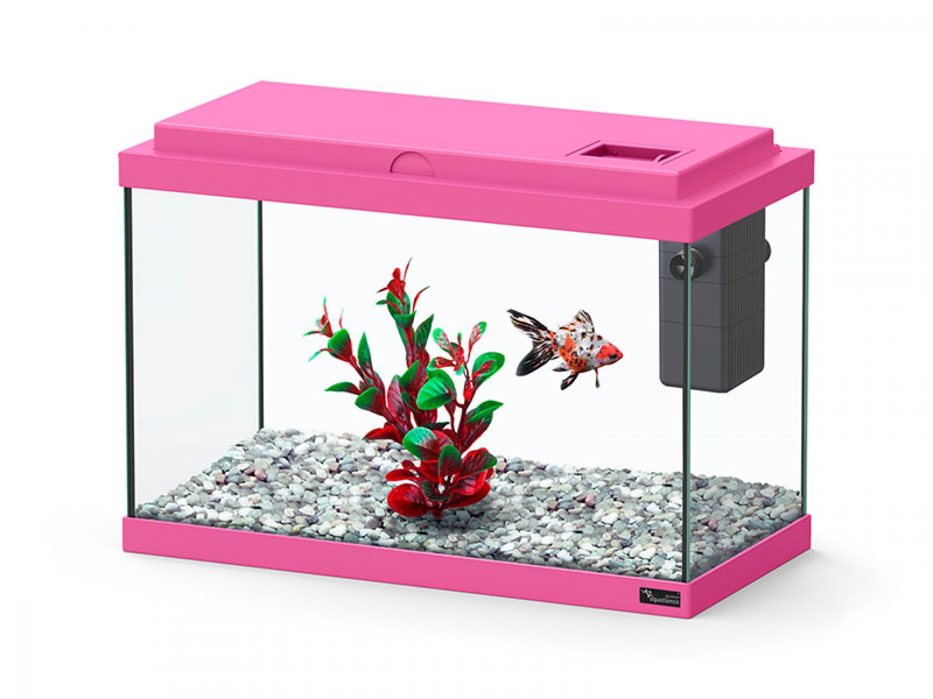 Aquário Funny Fish Rosa 15 L AQUATLANTIS