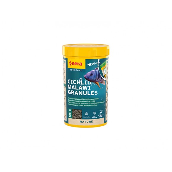Alimento Ciclideo Malawi Granulado  250 ML SERA